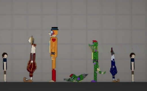 Characters from FNAF 9