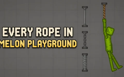 Every Rope in Melon Playground: What Each One Actually Does
