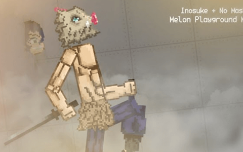 Inosuke No mask Ver