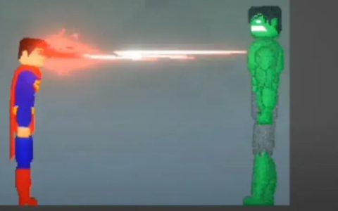 superman laser eyes