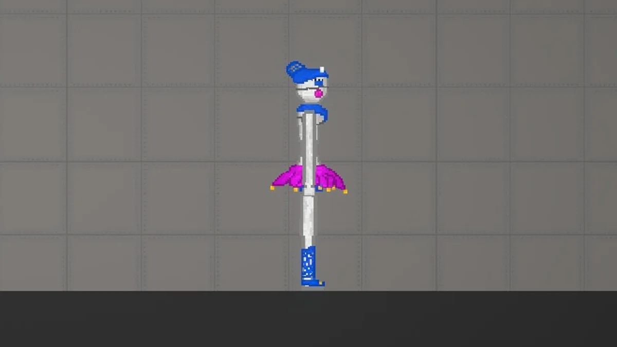 Close view of the complete Ballora model from the Animatronics Pack FNAF 5