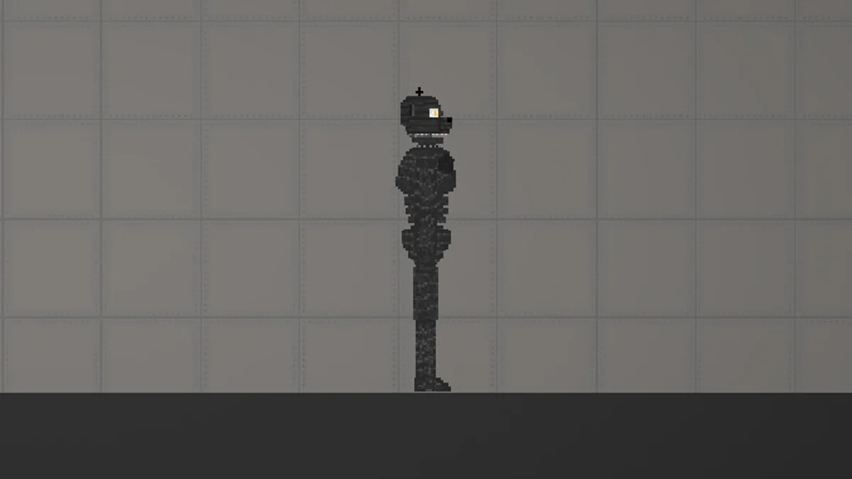 Melon Sandbox gameplay close-up showing Yendo from the Animatronics Pack FNAF 5 listing