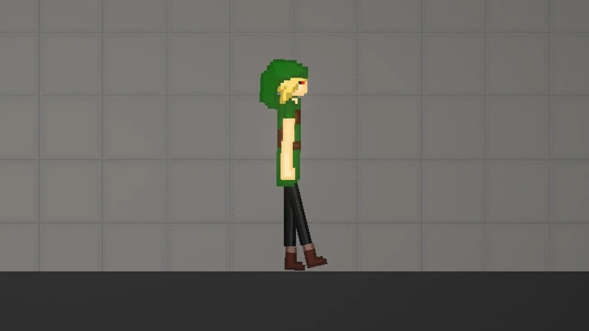 Close view of the complete Ben Drowned model from the Creepypasta (Ronussss) mod