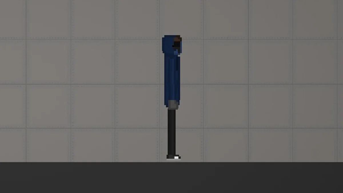 Melon Sandbox gameplay close-up showing Eyeless Jack from the Creepypasta(Ronussss) listing