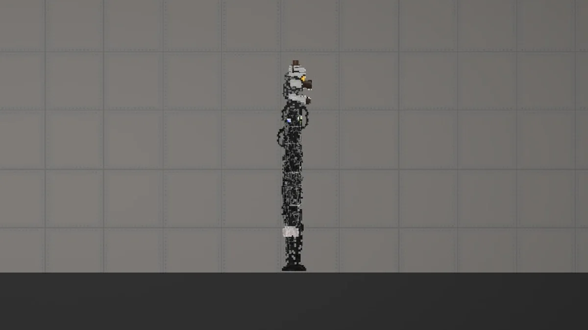 Melon Sandbox gameplay close-up showing Molten Freddy from the FFPS – Freddy Fazbear’s Pizzeria Simulator listing