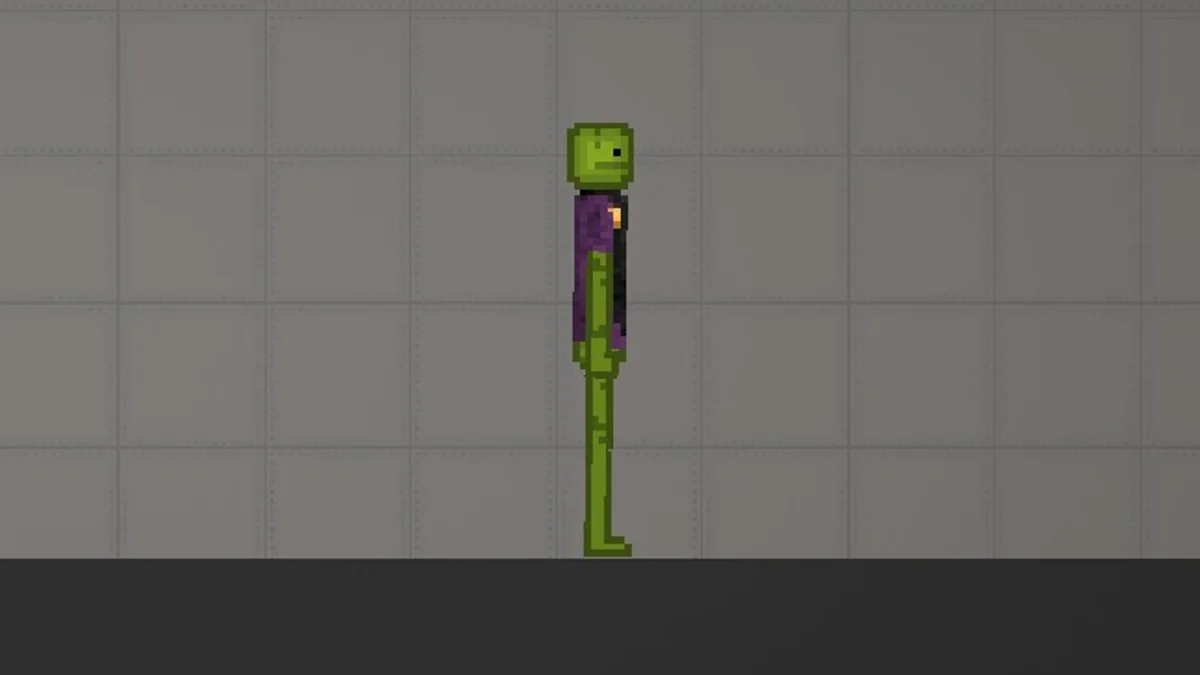 Melon Sandbox gameplay close-up showing WA from the FNAF 2 Modpack listing