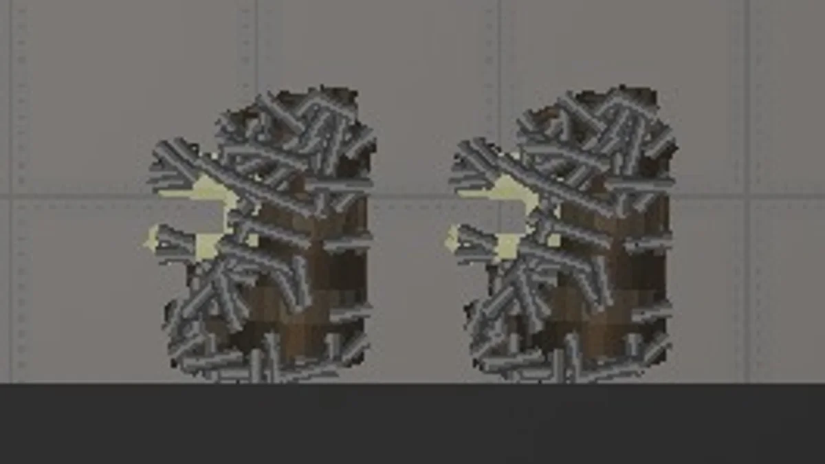 Melon Sandbox gameplay close-up showing Freddy Fazbear AR scene from the fnaf Big listing