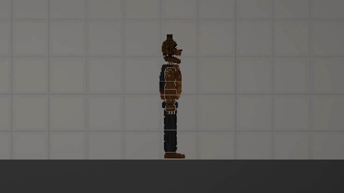 Melon Sandbox gameplay close-up showing Freddy Fazbear (FNAF Plus) from the Freddy Fazbear from FNaF Plus listing