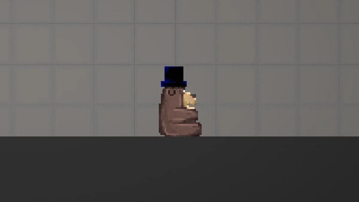 Melon Sandbox gameplay close-up showing Freddy 2 from the Freddy Fazbear v2 listing