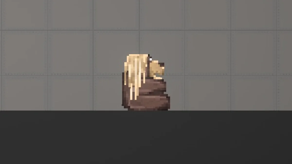 Melon Sandbox gameplay close-up showing Freddy's crush from the Freddy Fazbear v2 listing