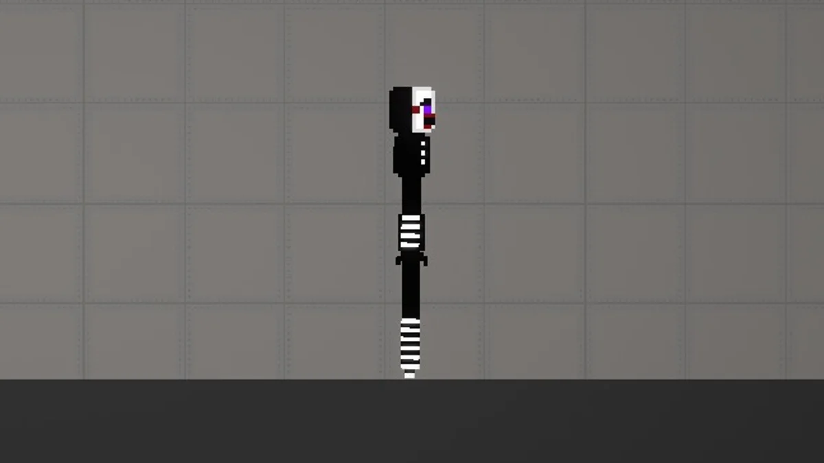 Melon Sandbox gameplay close-up showing Marionette from the Marionette and phantom puppet listing