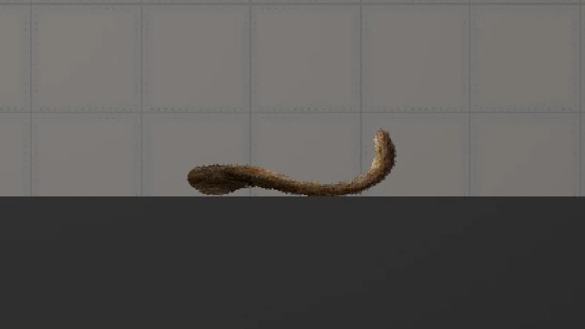 Melon Sandbox gameplay close-up showing Woolly mastodon component 9 from the Woolly Mastodon listing
