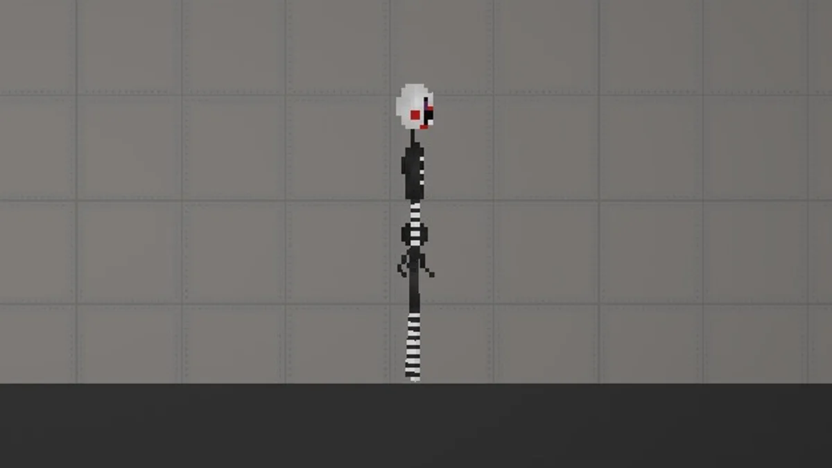 Melon Sandbox gameplay close-up showing Marionette (Puppet) from the The puppet from the FNaF series listing
